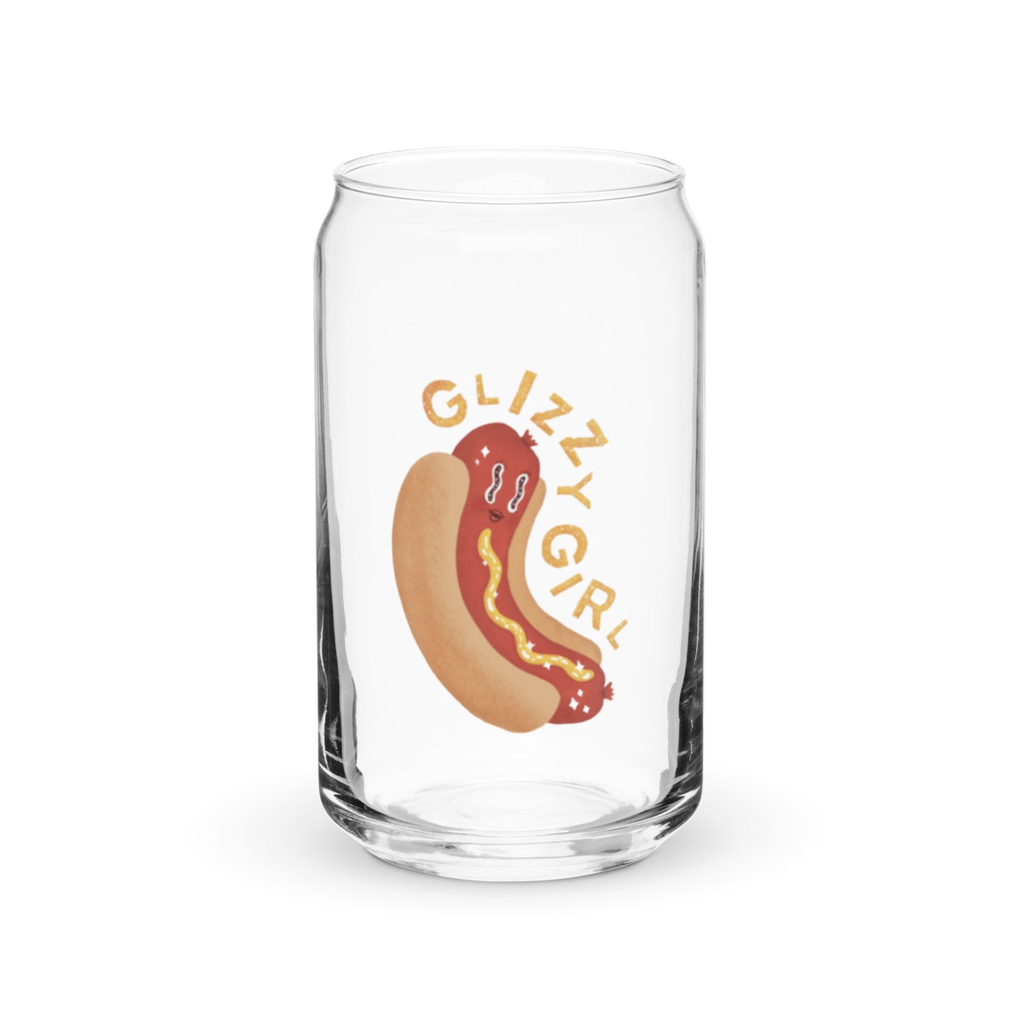 Glizzy Girl glass