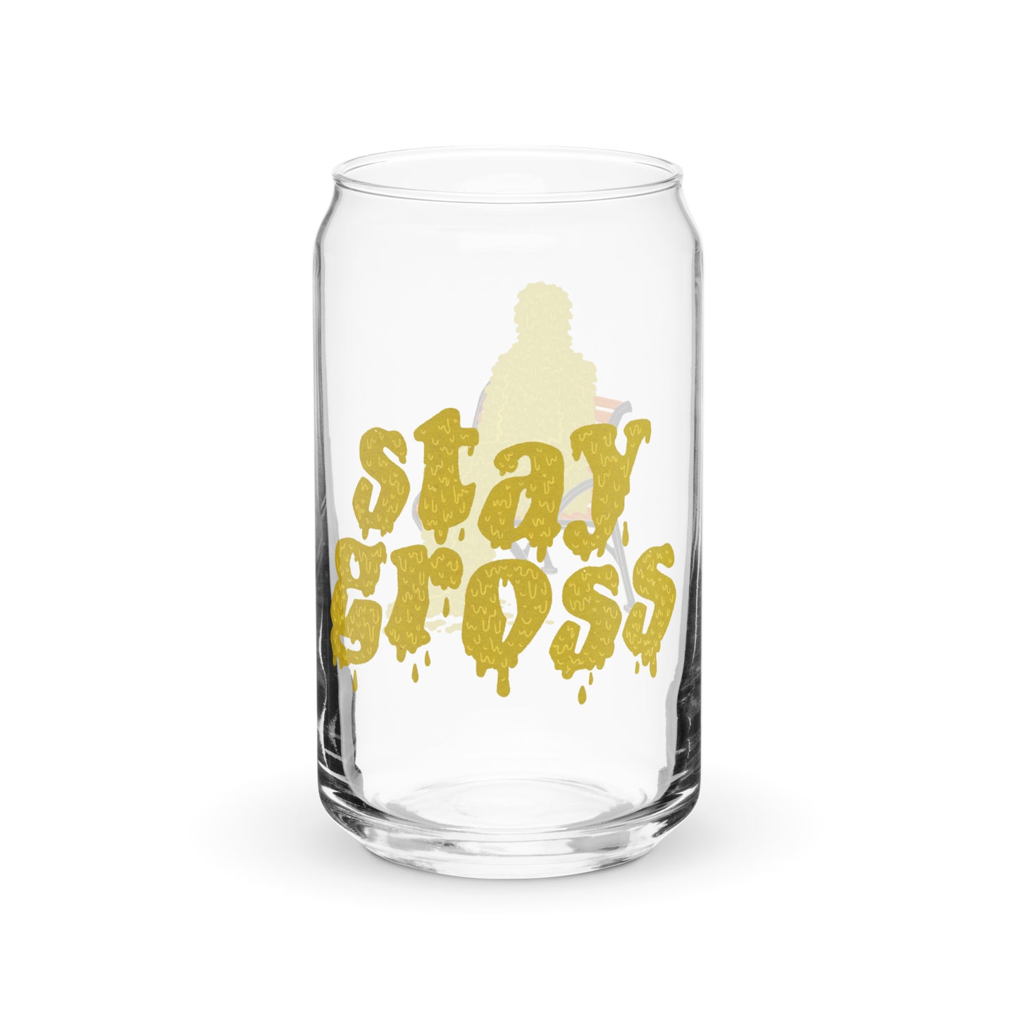 Stay Gross Slime glass
