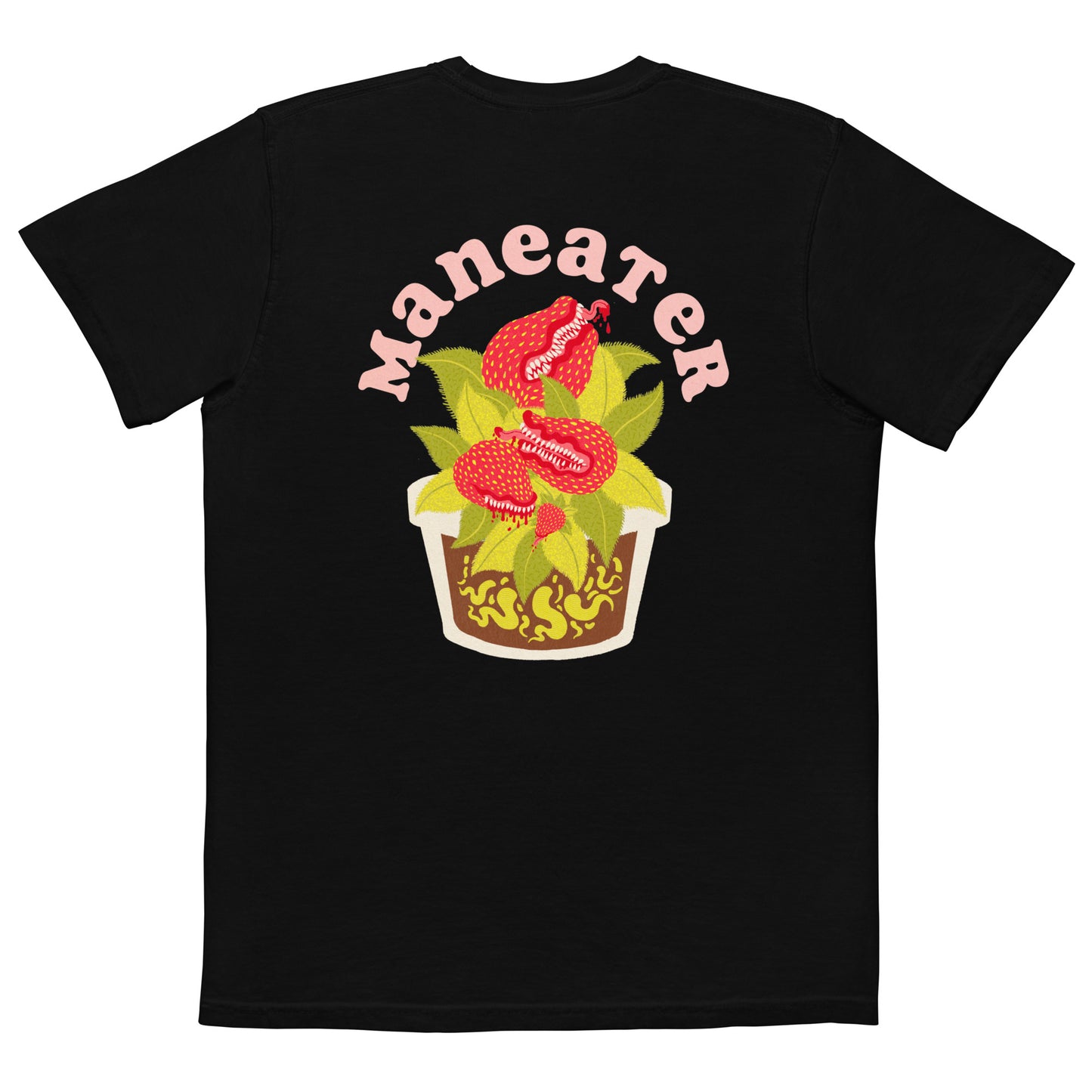 Maneater pocket tee