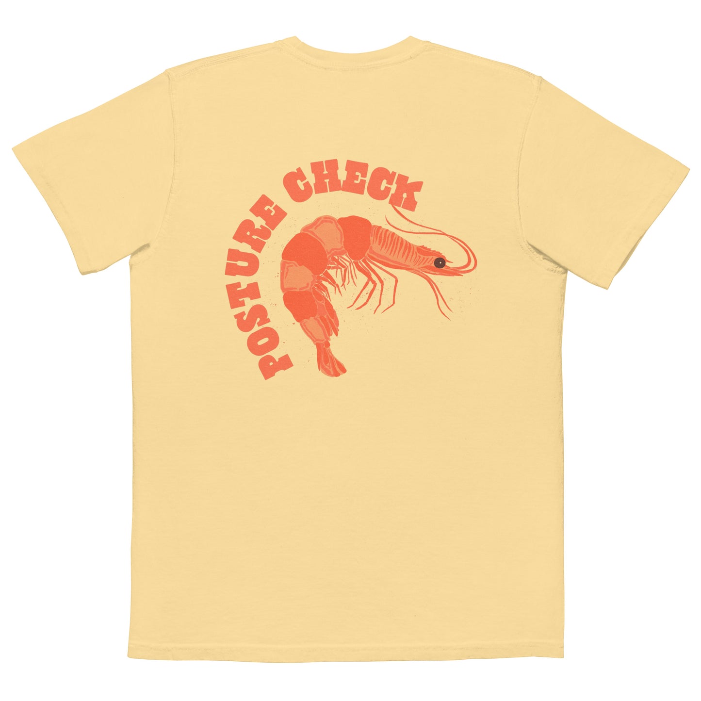 Shrimp-Backed pocket tee