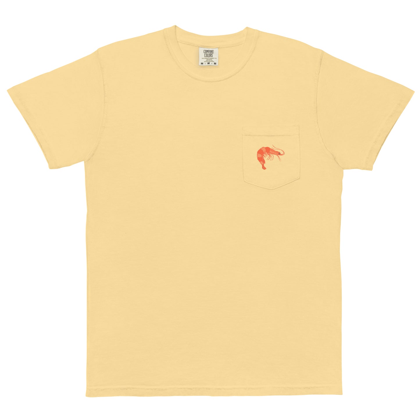 Shrimp-Backed pocket tee