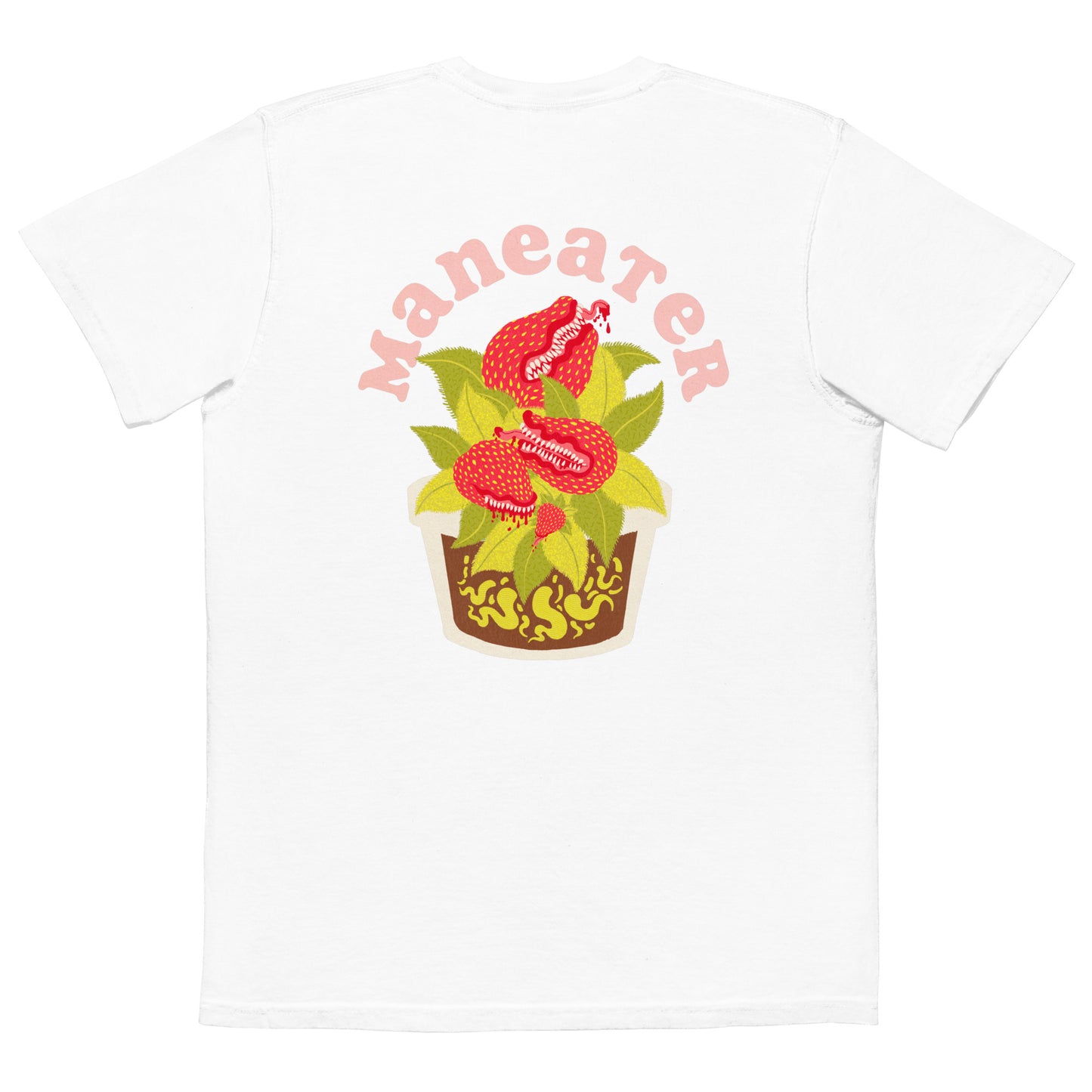 Maneater pocket tee