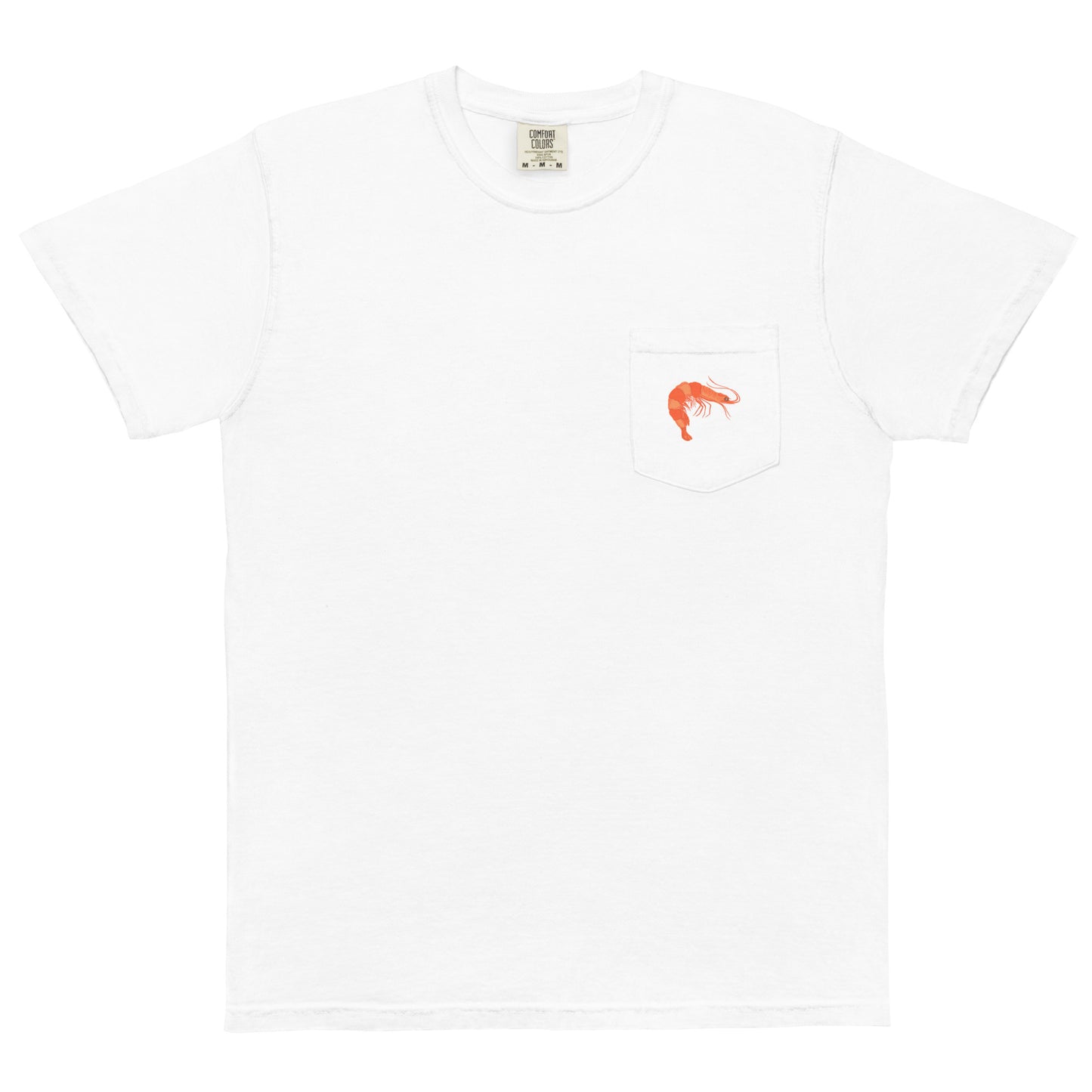 Shrimp-Backed pocket tee